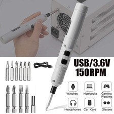 12 in 1 Mini Drill Electric Screwdriver Cordless Drill Driver Bits Tool Recharge