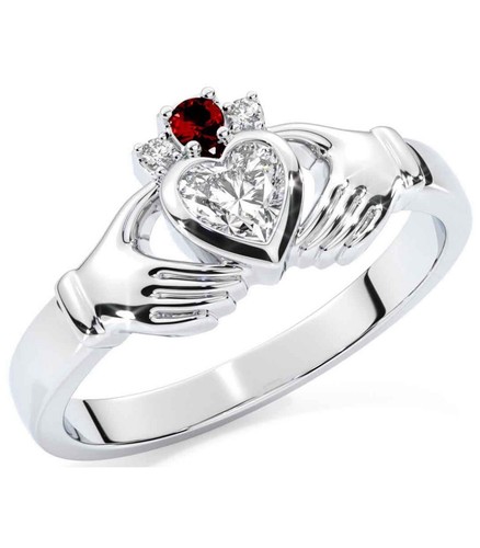 Glencara claddagh ring solid - claddagh, ring,
