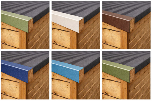 Metal roof corner flashing - metal,