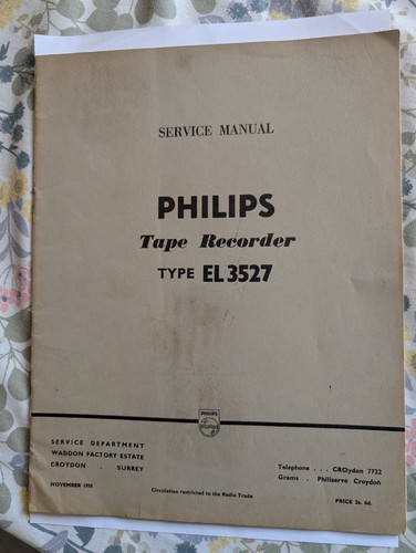 Philps tape recorder - philps,