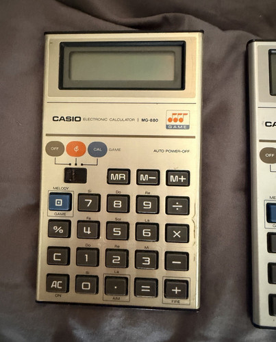 Two all working casio - two, mg-880
