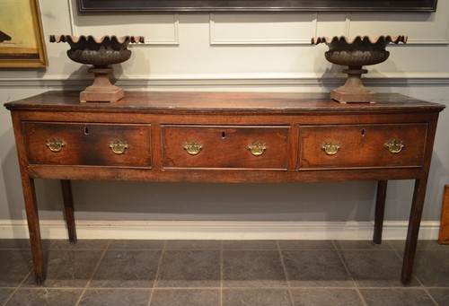 Beautiful georgian oak dresser - georgian,