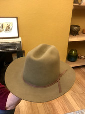 2 genuine mid century Stetson cowboy hats, mens and womens pair in original box