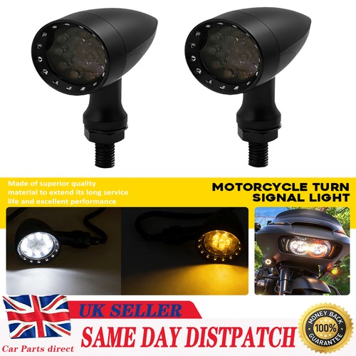 Motorcycle amber white - 2*, amber/white