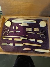 boxed vintage manicure set