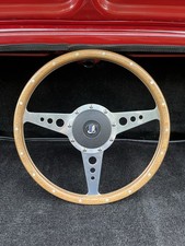 14”  Motalita Steering Wheel Wooden Steering Wheel Triumph Stag