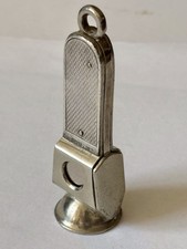 Vintage HM Silver Cigar Cutter William Manton Ltd Birmingham 1962