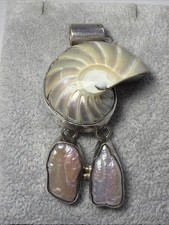 Large Vtg Nautilus Shell