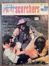 CINEMA SCORCHERS Magazine Vol.1 No.1 - Rare 1st Issue - 1967 - VG+