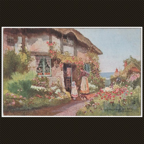 Garden the sea - by, cornwall