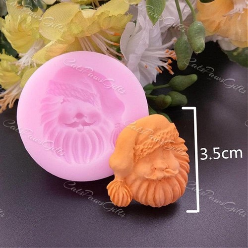 Santa mould silicone - mould,
