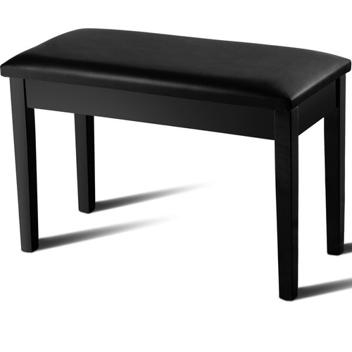 Leather piano bench - 2-in-1, pu
