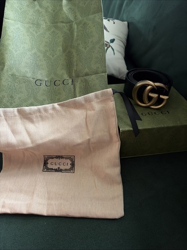 Gucci marmot belt black - gucci, gg