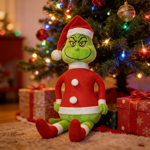 Grinch plush doll - plush, how