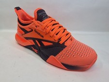Reebok Unisex Nano Court 43 Training Shoes -Coral / Black -Size UK 5 *BNIB*