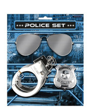 Glasses, Police Badge &