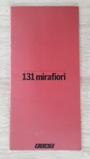 Fiat 131 Mirafiori Range