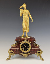 Large 19C French Gilt Bronze