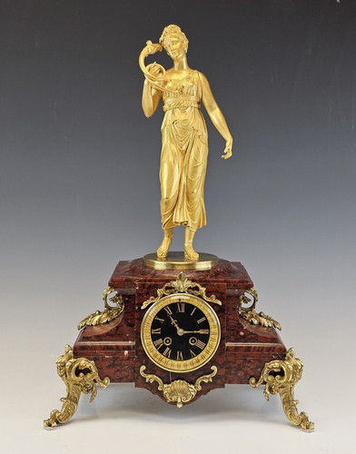 Large 19c french - large, gilt
