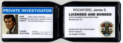 The rockford files - rockford, drinks