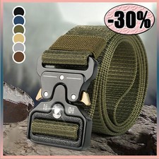 Men's Tactical Belt Heavy Duty