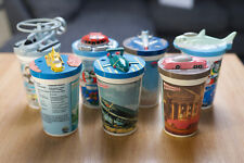 Thunderbirds/Stingray/Captain Scarlet - Promotional Pizza Hut Cups x 7 (Lot 920)