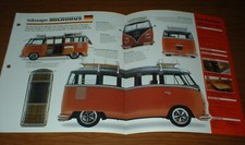 1962 VOLKSWAGEN MICROBUS SPEC