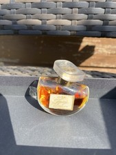 Vintage 1966 AVON Topaze Cologne Perfume Fragrance Glass Rocking Bottle