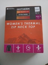 Mountain Warehouse Isotherm  Heat Technology Extra Warm Women's ZIP NECK TOP 16
