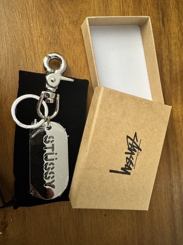 Stussy tag keychain - tag,