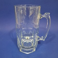 Large Glass Beer Stein 1L 