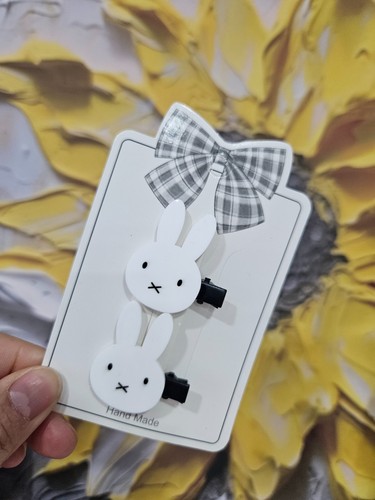 Miffy hair clips small - hair,