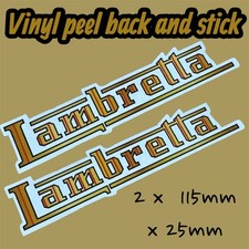 innocenti lambretta vinyl