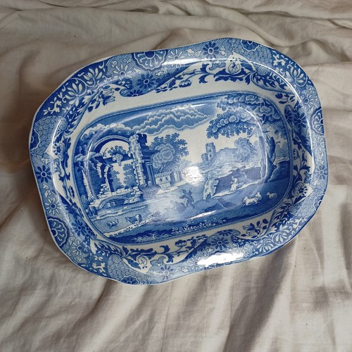 Spode vintage c1970s blue - c1970s,