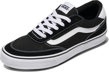 Vans Brooklyn Mens Trainers Sneakers Shoes 10 - 11  Lace Up Black/White
