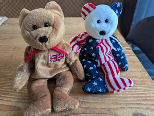 Beanie babies retired - beanie,