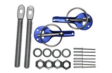 BLUE bonnet hood catches pins