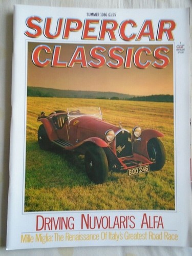 Supercar classics summer 1986 - classics,
