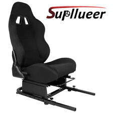 Supllueer Racing Rear Seat Stand Seat Add-On Stand For Steering Wheel Stands