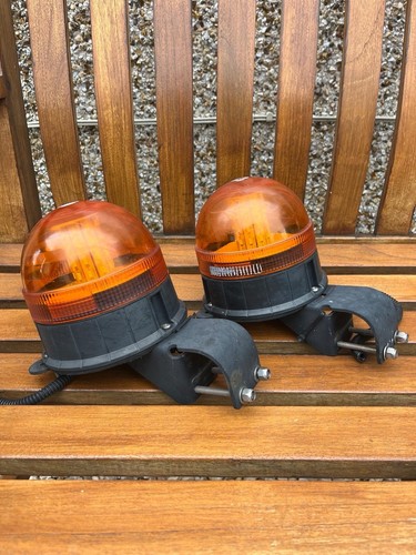 Orange flashing led beacon - flashing,