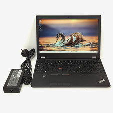 Lenovo ThinkPad P51 CAD Gaming Laptop, i7-7820HQ 32GB 512GB SSD Quadro M2200 FHD