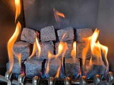 Gas fire inset tray lpg - fire,