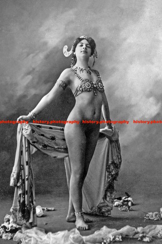F022871 vintage nude art - art, model