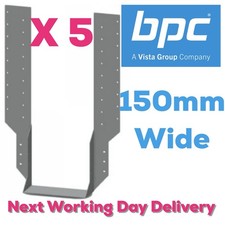 5No 150mm Jiffy Joist Hangers (6”) NEXT WORKING DAY