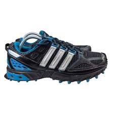 ADIDAS Kanadia TR4 Men’s Black/ Blue Walking Hiking Shoes Size - UK8/EU42