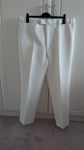 Emsmorn white bowls trousers - white,