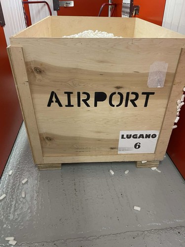 Wooden shipping crate - shipping,