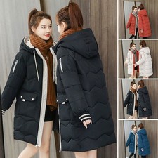 Womens Winter Long Quilted