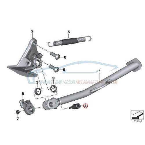 Genuine bmw 46538545011 side - -,