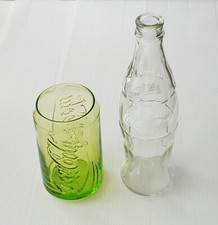 Coca Cola Green Glass